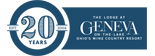 The Lodge at Geneva 20th Anniversary Logo